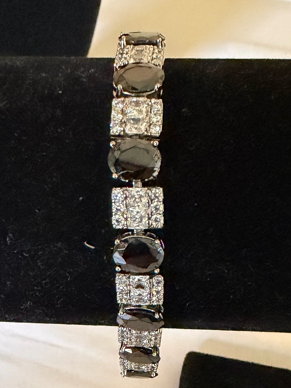 Ping Black and Silver Sparkle Bracelet